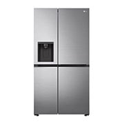 LG Side-by-Side mit Door-in-Door ™ |  Eis-, Crushed Ice- und Wasserspender  | 635 Liter Kapazität | Interner Wassertank 4L | Matt Black Steel | LG GSJV71PZLE, GSJV71PZLE