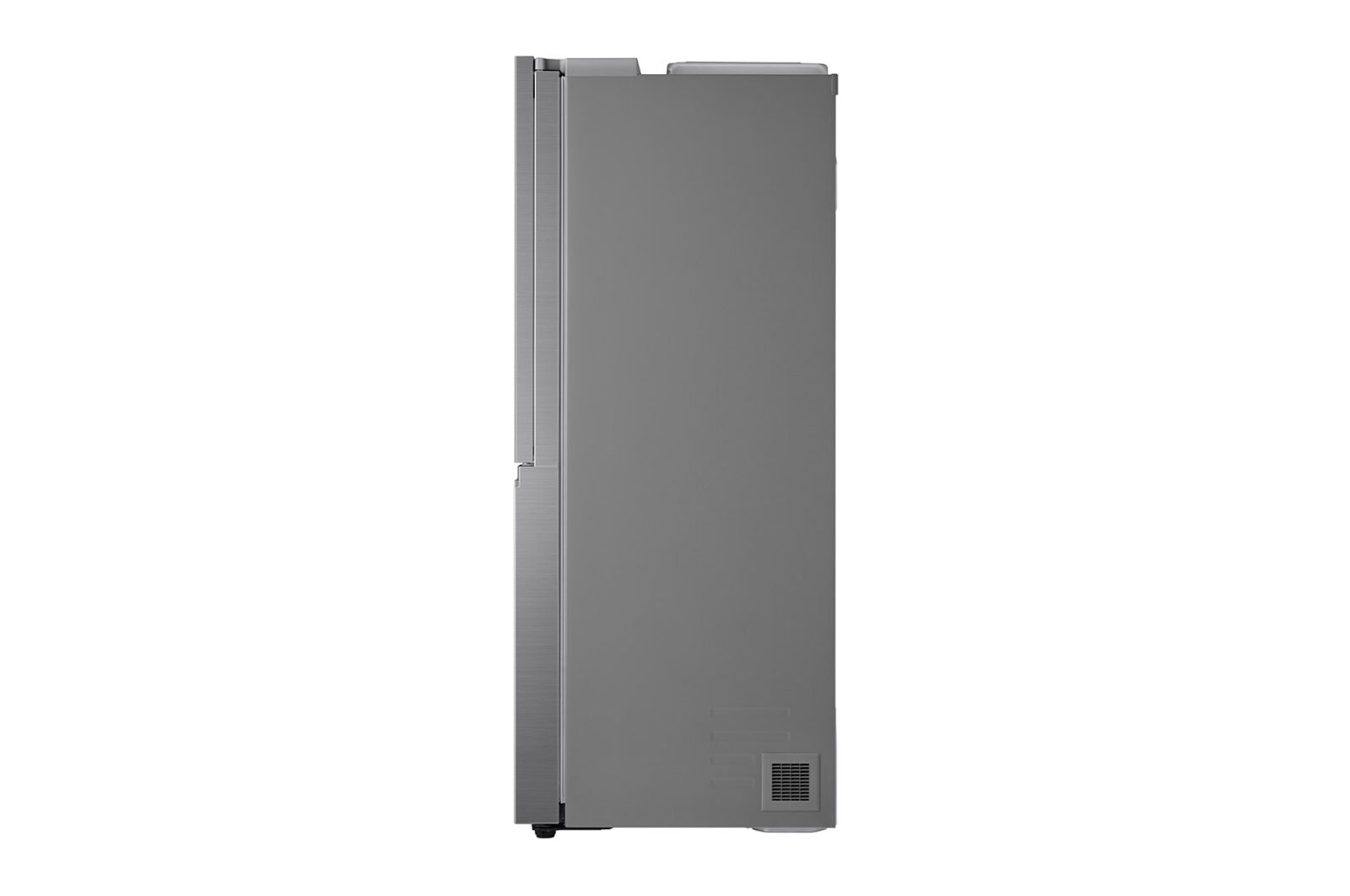 LG Side-by-Side mit Door-in-Door ™ |  Eis-, Crushed Ice- und Wasserspender  | 635 Liter Kapazität | Interner Wassertank 4L | Matt Black Steel | LG GSJV71PZLE, GSJV71PZLE