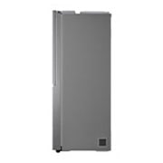 LG Side-by-Side mit Door-in-Door ™ |  Eis-, Crushed Ice- und Wasserspender  | 635 Liter Kapazität | Interner Wassertank 4L | Platinum Silver | LG GSJV71PZTE, GSJV71PZTE