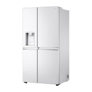 LG Side-by-Side mit Door-in-Door® | Eis-, Crushed Ice- und Wasserspender | 635 Liter Kapazität | Energieeffizienzklasse E | Interner Wassertank 4L | Super White | LG GSJV71SWTE, GSJV71SWTE