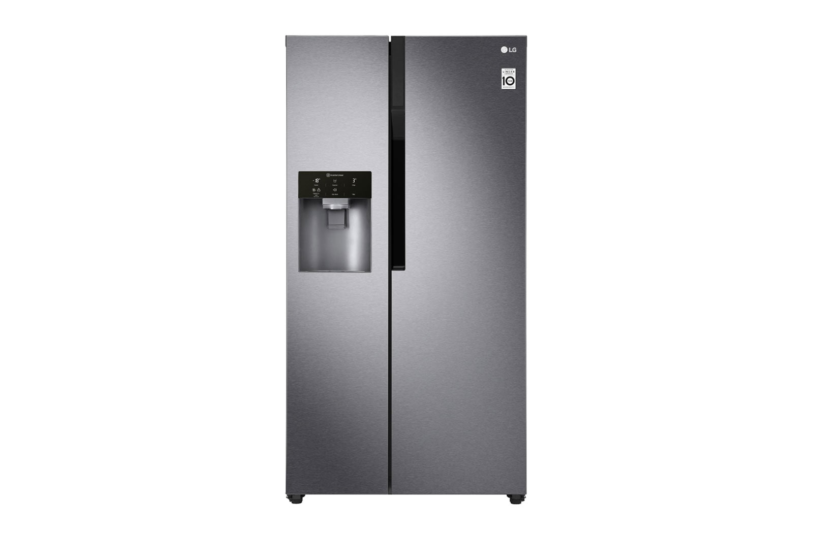 LG Side-by-Side mit Eis-, Crushed Ice- und Wasserspender | Total No Frost, GSL360ICEZ