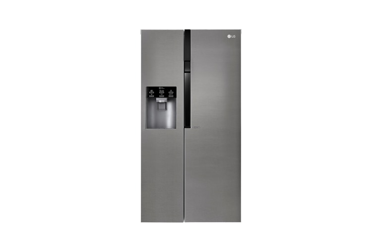 LG Side-by-Side mit Total No Frost | 606 Liter | kein Festwassernaschluss notwendig, GSL361ICEZ