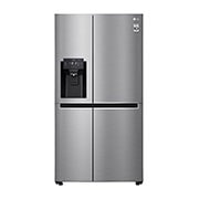 LG Side-by-Side mit mit Eis-, Crushed Ice- und Wasserspender | Total No Frost | DoorCooling+™ | 601 L Kapazität , GSL461ICEE