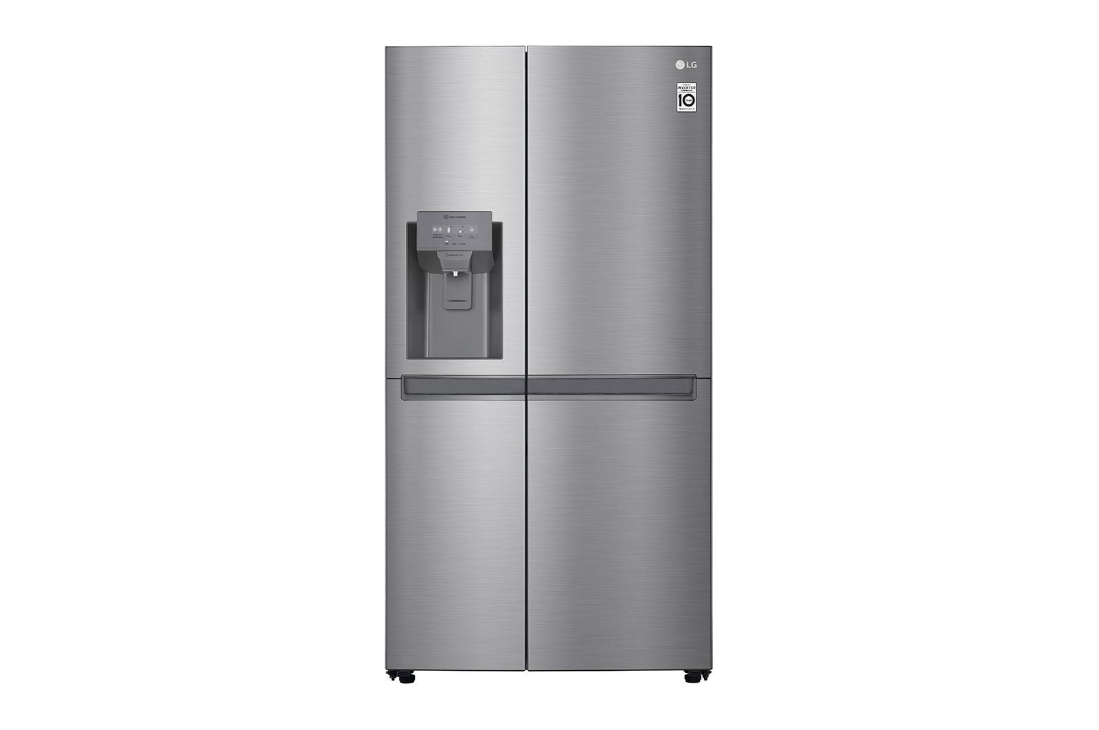 LG Side-by-Side mit Eis-, Crushed Ice- und Wasserspender | Total No Frost, GSL481PZXZ