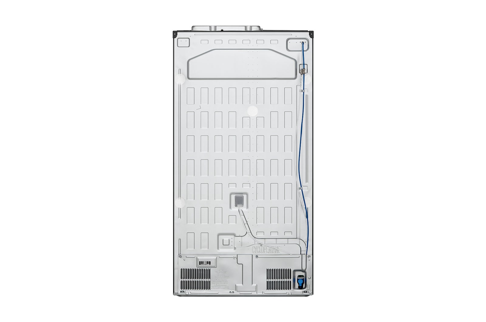 LG Side-by-Side mit Eis-, Crushed Ice- und Wasserspender | 634 Liter Kapazität | Energieeffizienzklasse F | Interner Wassertank 4L | Dark Graphite | | LG GSLV31DSXM, GSLV31DSXM