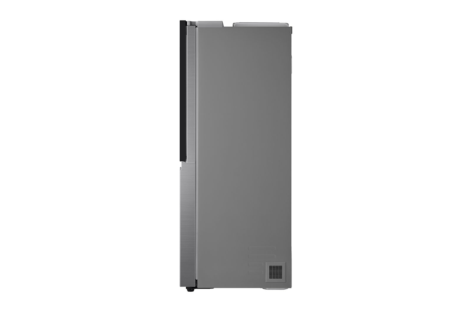 LG Side-by-Side mit InstaView Door-in-Door ™ | Eis-, Crushed Ice- und Wasserspender | 635 Liter Kapazität | Interner Wassertank 4L | LG GSXV91PZAE, GSXV91PZAE