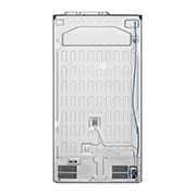 LG Side-by-Side mit InstaView Door-in-Door ™ | Eis-, Crushed Ice- und Wasserspender | 635 Liter Kapazität | Interner Wassertank 4L | LG GSXV91PZAE, GSXV91PZAE