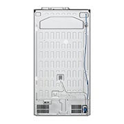 LG Side-by-Side mit InstaView Door-in-Door ™ | Eis-, Crushed Ice- und Wasserspender | 635 Liter Kapazität | Interner Wassertank 4L | Matt Schwarz | LG GSXV91MCAE, GSXV91MCAE