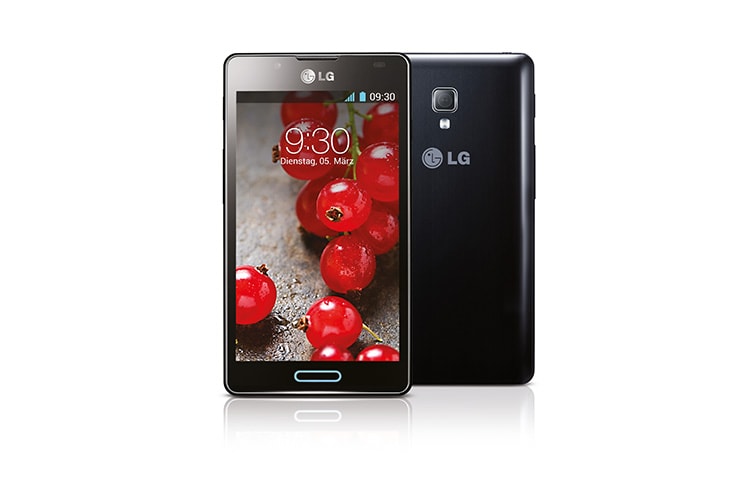 LG OPTIMUS L7'' Android Smartphone mit 4,3 Zoll IPS Full-Touchdisplay, 1 GHz Dual-Core Prozessor und 8 MP Kamera mit Autofokus, P710