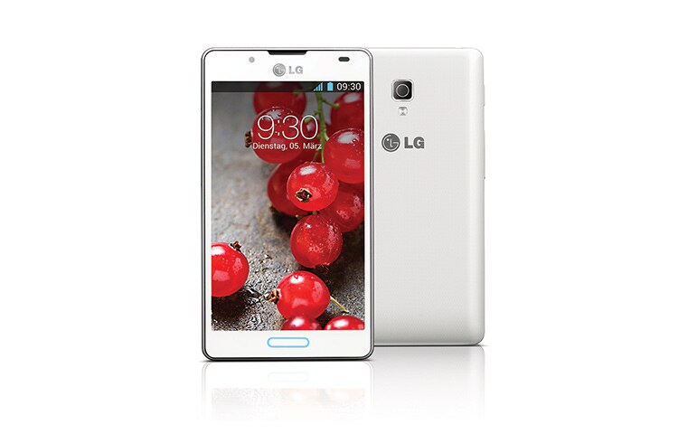 LG OPTIMUS L7'' Android Smartphone mit 4,3 Zoll IPS Full-Touchdisplay, 1 GHz Dual-Core Prozessor und 8 MP Kamera mit Autofokus, P710