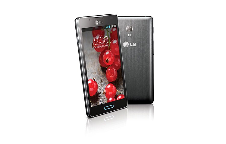 LG OPTIMUS L7'' Android Smartphone mit 4,3 Zoll IPS Full-Touchdisplay, 1 GHz Dual-Core Prozessor und 8 MP Kamera mit Autofokus, P710