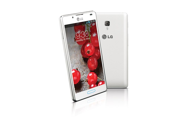 LG OPTIMUS L7'' Android Smartphone mit 4,3 Zoll IPS Full-Touchdisplay, 1 GHz Dual-Core Prozessor und 8 MP Kamera mit Autofokus, P710