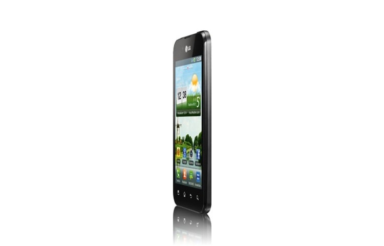 LG OPTIMUS black Touchscreen Smartphone, in elegantem Design, extrem dünn und leicht, mit superhellem NOVA-Display, P970