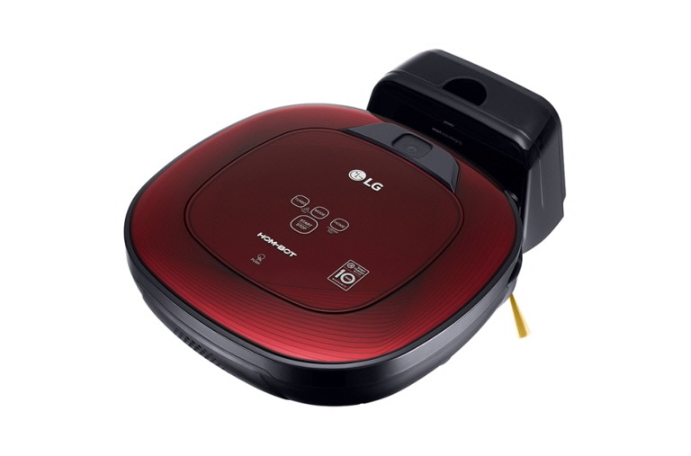 LG HomBot Square mit Dual-Kamera-System für eine intelligente und komfortable Reinigung, VR64701LVMP