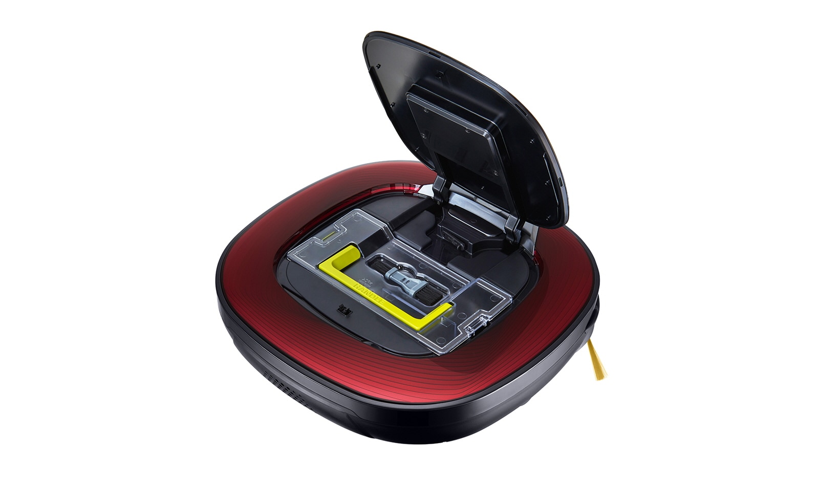 LG HomBot Square mit Dual-Kamera-System für eine intelligente und komfortable Reinigung, VR64701LVMP