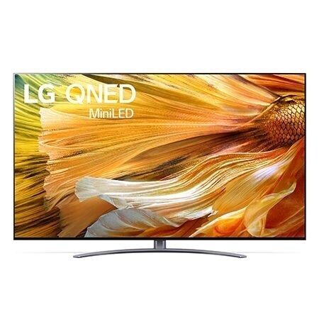 Vorderansicht des LG QNED TV