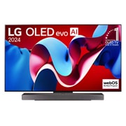 LG 65 Zoll LG OLED evo AI C4 4K Smart TV OLED65C4, OLED65C47LA