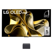 LG OLED evo M3 4K Smart TV 77 Zoll mit kabellosem Video- und Audiotransfer, OLED77M39LA