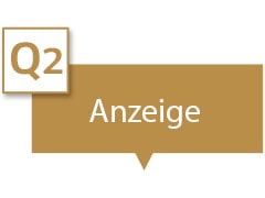 Im Textfeld steht &quot;Anzeige&quot;.