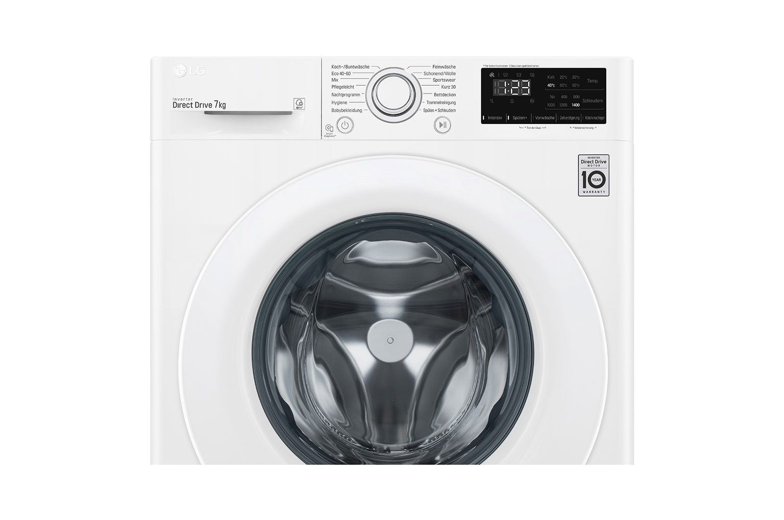 LG Waschmaschine | 7 kg | AI DirectDrive™ | 6 Motion DirectDrive™, F14WM7LN0E