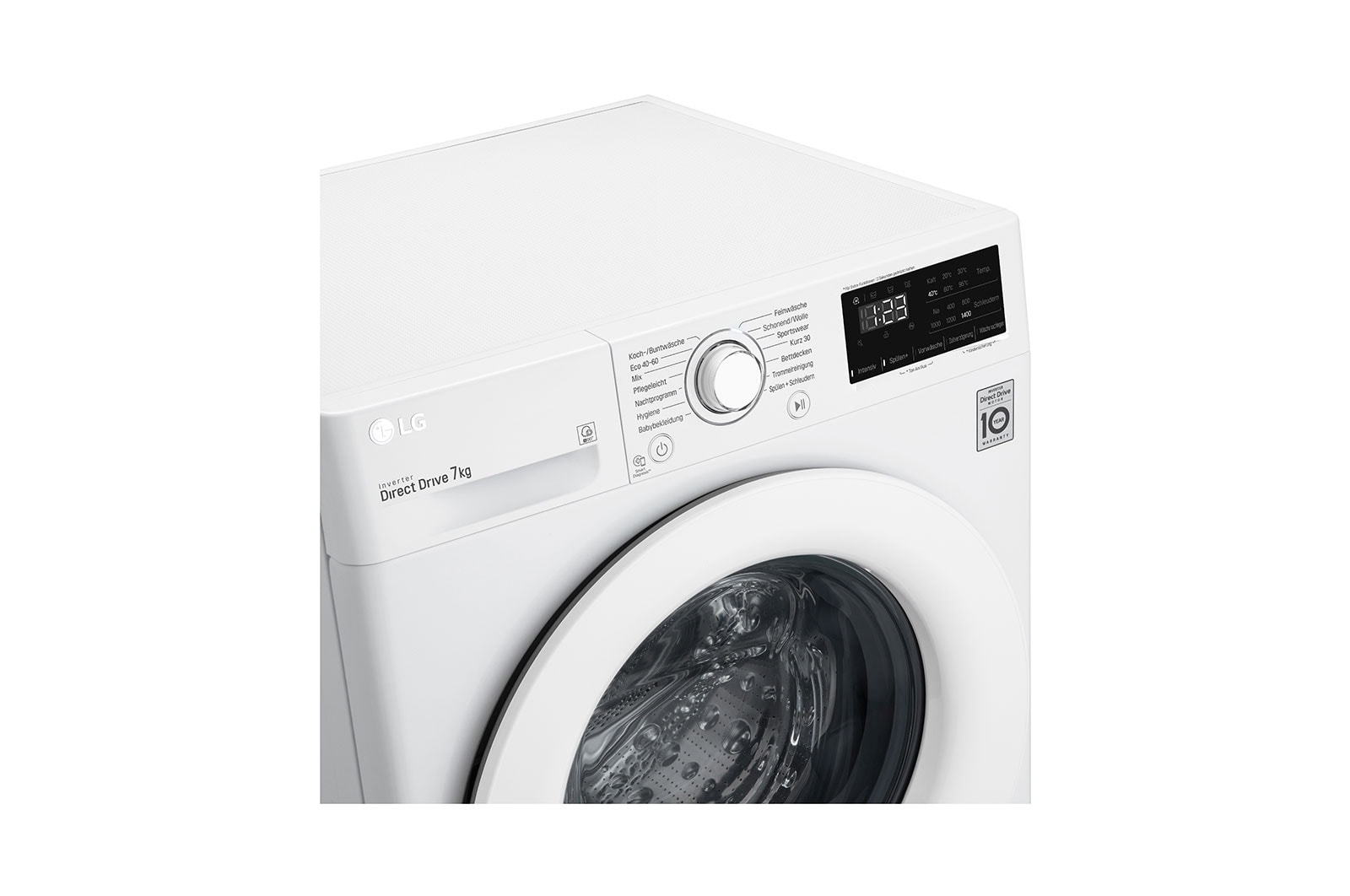 LG Waschmaschine | 7 kg | AI DirectDrive™ | 6 Motion DirectDrive™, F14WM7LN0E