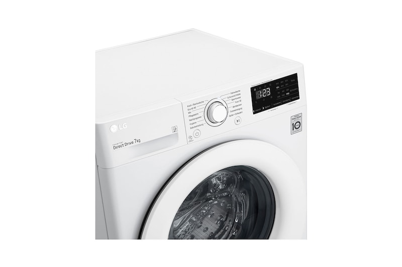 LG Waschmaschine | 7 kg | AI DirectDrive™ | 6 Motion DirectDrive™, F14WM7LN0E