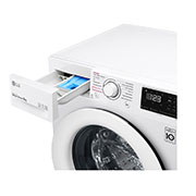 LG Waschmaschine | 8 kg | AI Direct Drive™ | Steam | Neue Wohlfühl-Trommel | weiß | LG F14WM8LN0B, F14WM8LN0B