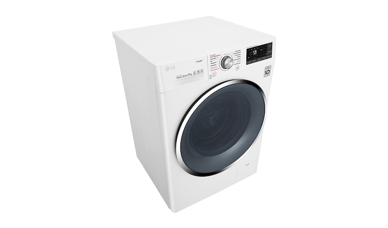 LG Waschmaschine mit 9kg Fassungsvermögen, Dampfprogramm und Smart Diagnosis™, F14WM9TS2