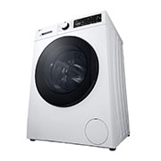 LG Waschmaschine mit 9 kg Kapazität | Energieeffizienzklasse A | 1.400 U/Min. | Weiß mit weißem Bullaugenring | LG F4WN3098M, F4WN3098M