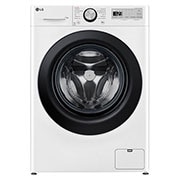 LG Waschmaschine mit 11 kg Kapazität | EEK A | 1.400 U./Min. | Weiß mit schwarzem Bullaugenring | F4WR4911P, F4WR4911P