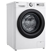 LG Waschmaschine mit 11 kg Kapazität | EEK A | 1.400 U./Min. | Weiß mit schwarzem Bullaugenring | F4WR4911P, F4WR4911P