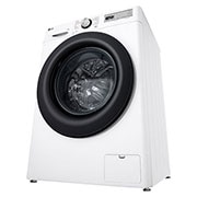 LG Waschmaschine mit 11 kg Kapazität | EEK A | 1.400 U./Min. | Weiß mit schwarzem Bullaugenring | F4WR4911P, F4WR4911P