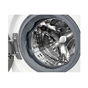 LG Waschmaschine mit 13 kg Kapazität | EEK A | 1.400 U./Min. | Weiß mit schwarzem Bullaugenring | F4WR703Y, F4WR703Y