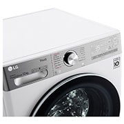 LG Waschmaschine | 12 kg | AI DD™ | Steam | TurboWash | Neue Wohlfühl-Trommel | Automatische Waschmitteldosierung | LG F4WV912AT, F4WV912AT