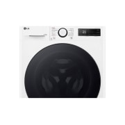 LG Waschtrockner mit 1.200 U./Min. | EEK A/E | 9 kg Waschen | 5 kg Trocknen | Weiß mit schwarzem Bullaugenring | V5WD95SLIM, V5WD95SLIM