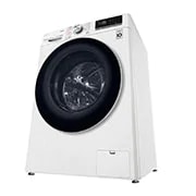 LG Waschtrockner mit AI DD™ | 10,5 kg Waschen | 7 kg Trocknen | 1400 U/Min | Steam | TurboWash™ | Neue Wohlfühl-Trommel | LG V7WD107HSE, V7WD107H2E