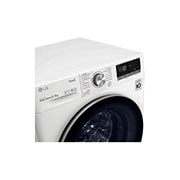 LG Waschtrockner mit AI DD™ | 9 KG Waschen | 6 KG Trocknen | 1400 U/Min | Steam | TurboWash™ 360° | Neue Wohlfühl-Trommel | Wi-Fi-Funktion | LG V7WD906A, V7WD906A