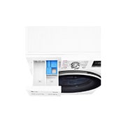 LG Waschtrockner mit AI DD™ | 9 KG Waschen | 6 KG Trocknen | 1400 U/Min | Steam | TurboWash™ 360° | Neue Wohlfühl-Trommel | Wi-Fi-Funktion | LG V7WD906A, V7WD906A