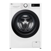 LG Waschtrockner mit 1.400 U./Min. | EEK D/A | 9 kg Waschen | 6 kg Trocknen | Weiß mit schwarzem Bullaugenring | W4WR42966, W4WR42966