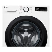 LG Waschtrockner mit 1.400 U./Min. | EEK D/A | 9 kg Waschen | 6 kg Trocknen | Weiß mit schwarzem Bullaugenring | W4WR42966, W4WR42966