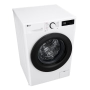 LG Waschtrockner mit 1.400 U./Min. | EEK D/A | 9 kg Waschen | 6 kg Trocknen | Weiß mit schwarzem Bullaugenring | W4WR42966, W4WR42966