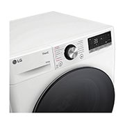 LG Waschtrockner mit 1.400 U./Min. | EEK D/A | 9 kg Waschen | 6 kg Trocknen | Weiß mit schwarzem Bullaugenring | W4WR7096Y, W4WR7096Y