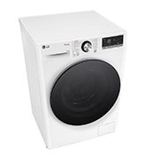 LG Waschtrockner mit 1.400 U./Min. | EEK D/A | 9 kg Waschen | 6 kg Trocknen | Weiß mit schwarzem Bullaugenring | W4WR7096Y, W4WR7096Y