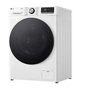 LG Waschtrockner mit 1.400 U./Min. | EEK D/A | 9 kg Waschen | 6 kg Trocknen | Weiß mit schwarzem Bullaugenring | W4WR7096Y, W4WR7096Y