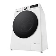 LG Waschtrockner mit 1.400 U./Min. | EEK D/A | 9 kg Waschen | 6 kg Trocknen | Weiß mit schwarzem Bullaugenring | W4WR7096Y, W4WR7096Y