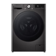 LG Waschtrockner mit 1.400 U./Min. | EEK D/A | 11 kg Waschen | 6 kg Trocknen | Schwarz mit schwarzem Bullaugenring | W4WR70E6YB, W4WR70E6YB