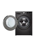 LG Waschtrockner mit 1.400 U./Min. | EEK D/A | 11 kg Waschen | 6 kg Trocknen | Schwarz mit schwarzem Bullaugenring | W4WR70E6YB, W4WR70E6YB