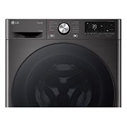 LG Waschtrockner mit 1.400 U./Min. | EEK D/A | 11 kg Waschen | 6 kg Trocknen | Schwarz mit schwarzem Bullaugenring | W4WR70E6YB, W4WR70E6YB