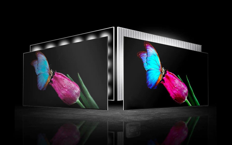 Die Mini-LED- und die OLED-Technologie bieten unterschiedliche Vorteile.