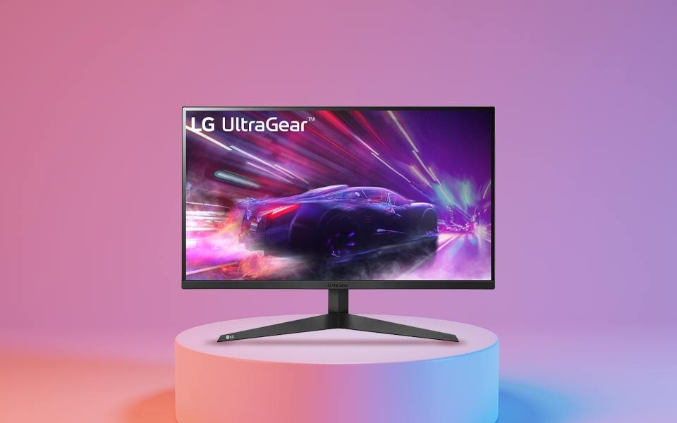 Ein 39,7" Curved Monitor LG UltraWide™ 5K2K Nano IPS Display bietet einen gekrümmten Betrachtungswinkel